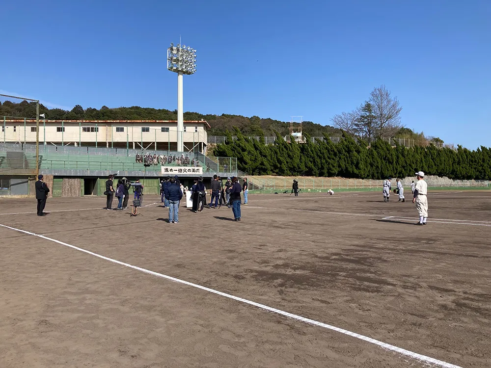 連続テレビ小説「カムカムエヴリバディ」 洲本市民球場